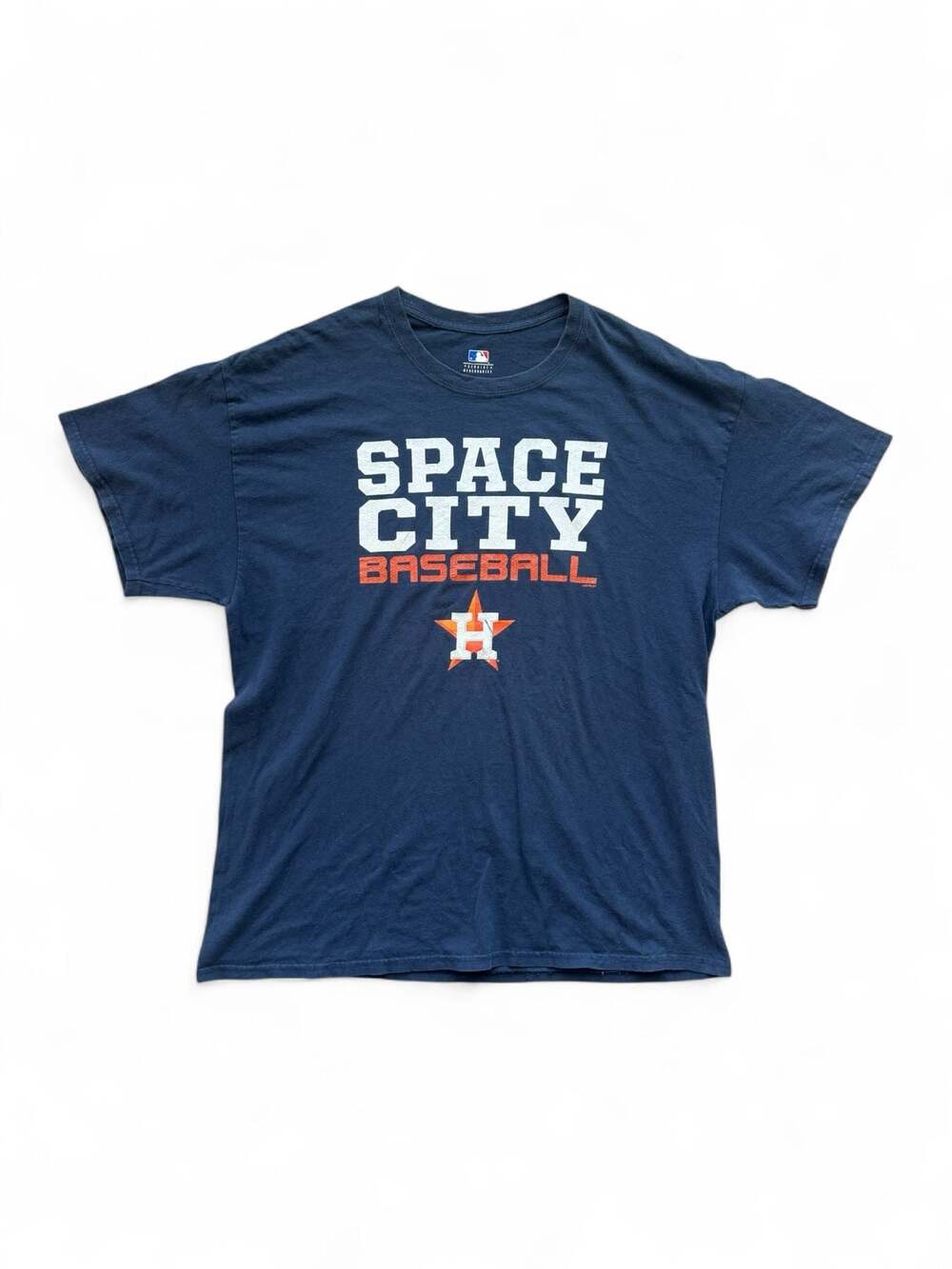 MLB Genuine Merchandise Houston Astros Space City Baseball Navy T-Shirt